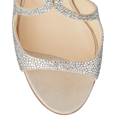 Shop Jimmy Choo Ivette 85 Crystal Sandals