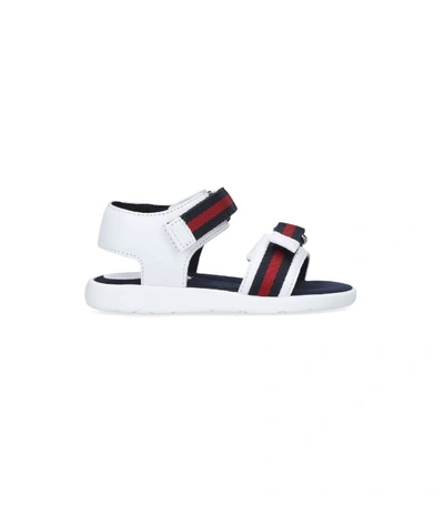 Shop Gucci Kids Gauffrette Sandals