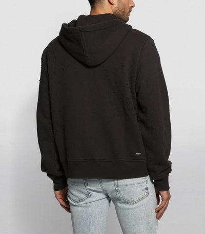 Shop Amiri Shotgun Zipped Hoodie