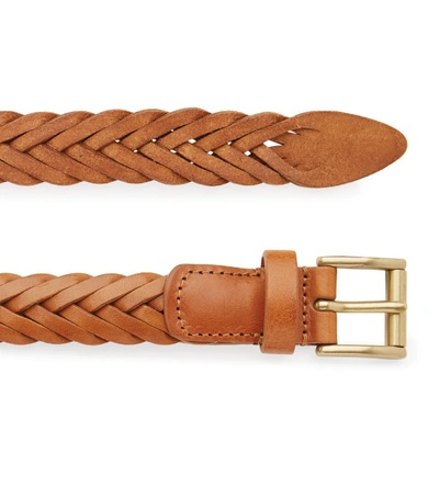 Shop Anderson's Leather Woven Belt