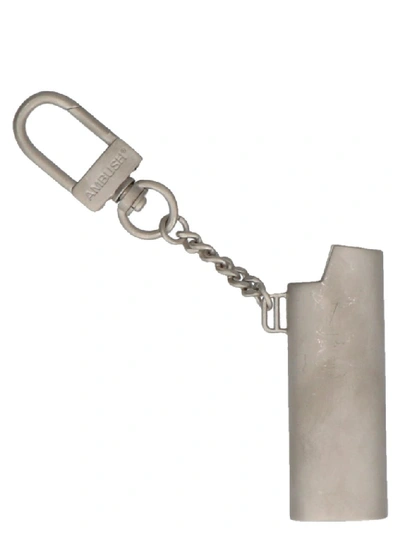 Shop Ambush Lighter Keyring In Silver