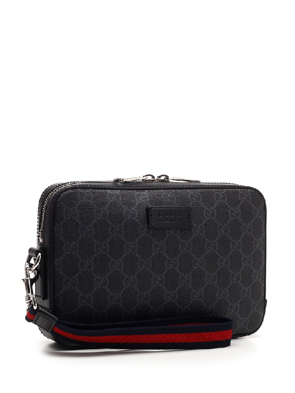 gucci toiletry bag black