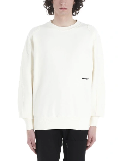 Shop Ambush Logo Embroidered Sweatshirt In White