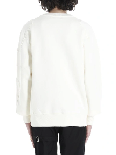 Shop Ambush Logo Embroidered Sweatshirt In White