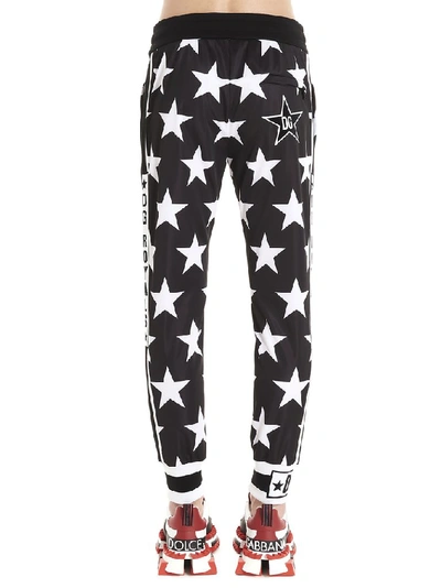 Shop Dolce & Gabbana All Over Star Print Sweatpants In Multi