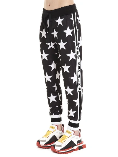 Shop Dolce & Gabbana All Over Star Print Sweatpants In Multi