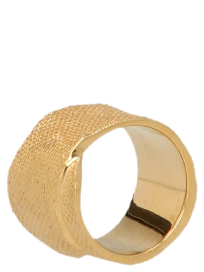 Shop Ambush Tape Effect Ring In Gold