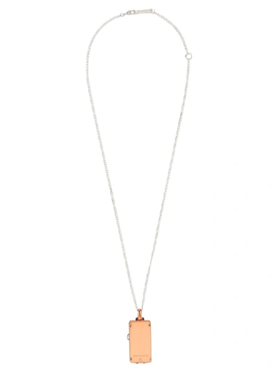 Shop Ambush Usb Pendant Necklace In Orange