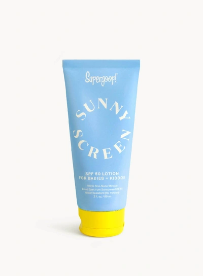 Shop Supergoop Sunnyscreen 100% Mineral Lotion Spf 50 3 Fl. Oz. !