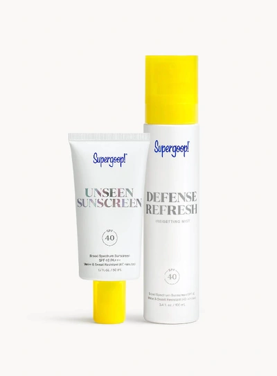 Shop Supergoop The Invisible Prime & Reapply Set Sunscreen !