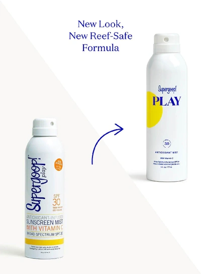 Shop Supergoop Play Antioxidant Body Mist Spf 30 With Vitamin C Sunscreen 6 Fl. Oz. !