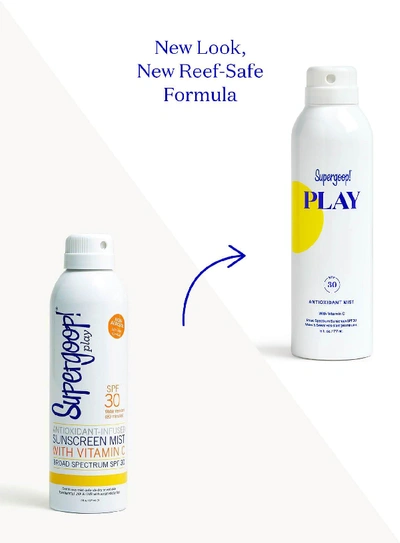 Supergoop ! Play Antioxidant Body Sunscreen Mist Spf 30 6.0 oz/ 177 ml