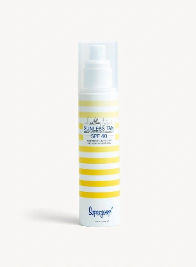 Shop Supergoop Healthy Glow Sunless Tan Spf 40 Sunscreen 3.4 Fl. Oz. !