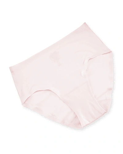 Shop Chantelle Soft Stretch Hipster Briefs In Blushing Pink