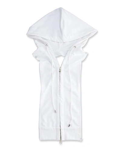 Shop Veronica Beard Hoodie Dickey In White