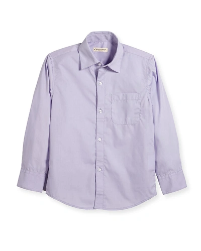 Shop Appaman The Standard Poplin Shirt In Lavender