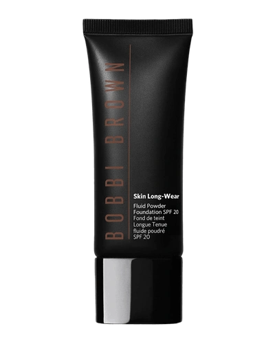 Shop Bobbi Brown Skin Long-wear Fluid Powder Foundation Spf 20 In Cool Chestnut