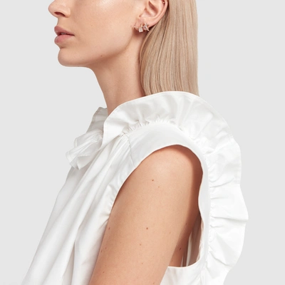 Nak Armstrong Pagoda Ear Cuffs Earring In Rainbow Moon Stone