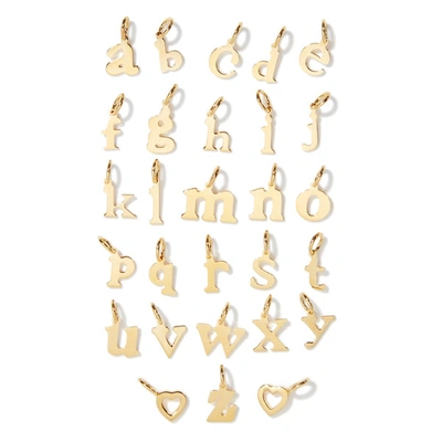 Sarah Chloe Love Count Multi Heart Necklace In Yellow Gold