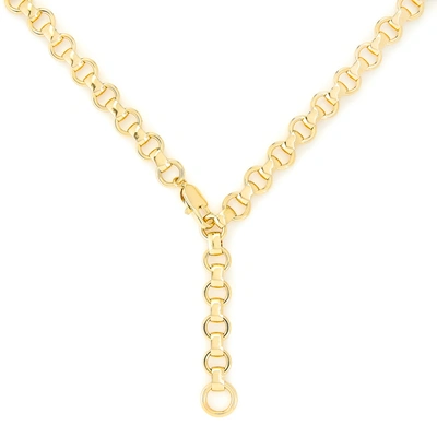 Franca Chain In Gold Plated Brass