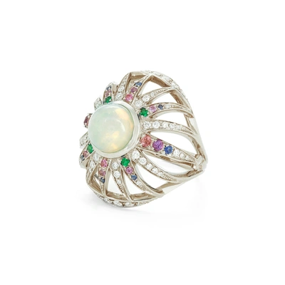 Shop Venyx Aruna Ring In White Gold