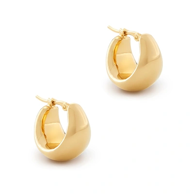 Shop Ariel Gordon Jewelry Helium Earrings In Yellow Gold