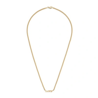 Shop Ariel Gordon Jewelry Carmella 14k Yellow-gold Name It Necklace In Yellow Gold