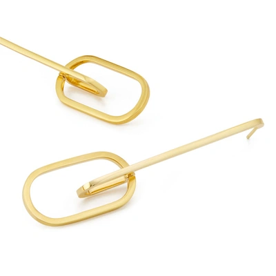 Shop State Property Lestrade Earrings In Yellow Gold