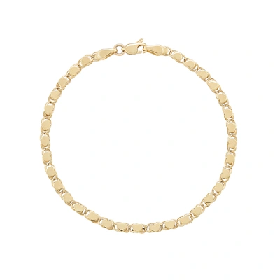 Shop Ariel Gordon Jewelry Heart Of Gold Bracelet In Yellow Gold