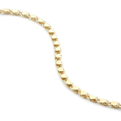 Shop Ariel Gordon Jewelry Heart Of Gold Bracelet In Yellow Gold
