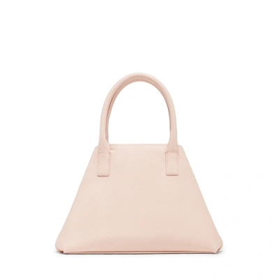 Shop Akris Little Messenger Bag In Pale Rose