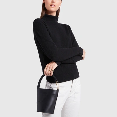 Shop Atp Atelier Sava Small Bucket Bag In Black