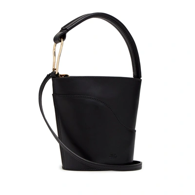Shop Atp Atelier Sava Small Bucket Bag In Black