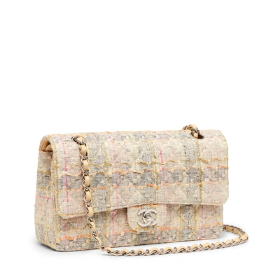 Shop What Goes Around Comes Around Chanel Multi Tweed 2.55 10” Bag