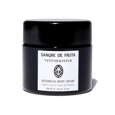 Shop Sangre De Fruta Botanical Body Cream: Vetiver & Fleur