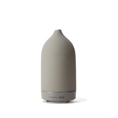 Shop Vitruvi Goop Exclusive Stone Diffuser For Aromatherapy In French Grey