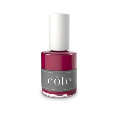 Shop Cote Nail Polish (no. 36) In Berry Red