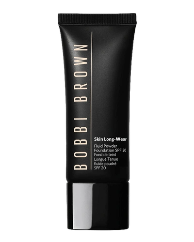 Bobbi Brown Skin Long-wear Fluid Powder Foundation Spf 20 Alabaster 1.4 oz/ 40 ml In Alabaster