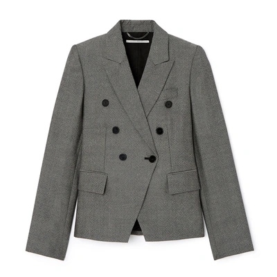 Shop Stella Mccartney Blazer In Grey