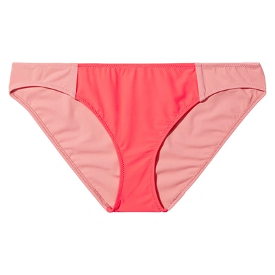 Shop Araks James Bikini Bottom In Confection & Fluoro