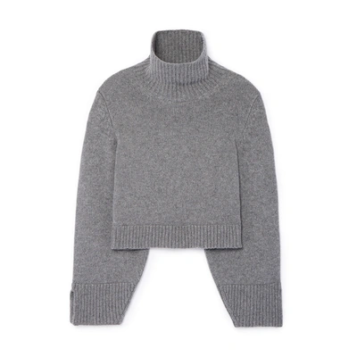 Shop Khaite Marion Sweater In Smoke