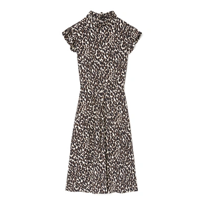 Shop La Doublej Bon Ton Leopard Dress