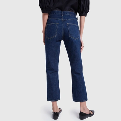 Shop Amo Loverboy High-rise Relaxed Straight Jeans In Indie Blue