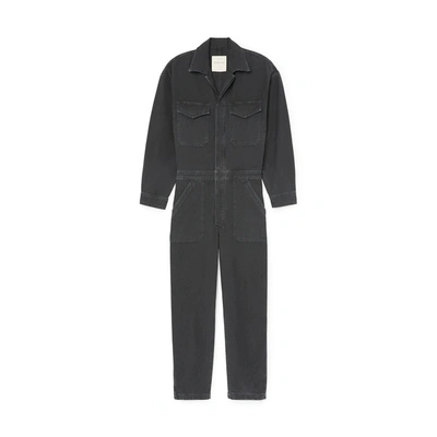 Shop Citizens Of Humanity Marta Jumpsuit In Washed Black