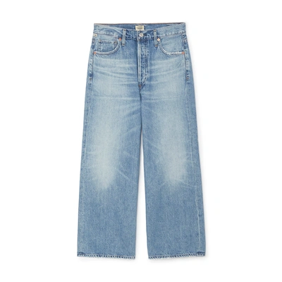 Shop Citizens Of Humanity Sacha High-rise Wide-leg Jeans In Tularosa