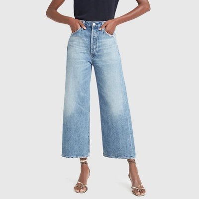 Shop Citizens Of Humanity Sacha High-rise Wide-leg Jeans In Tularosa