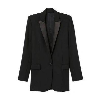 Shop G. Label Mr. & Mrs. Tuxedo Jacket In Black