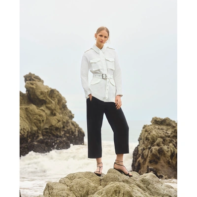 G. Label Nick Belted Cargo Jacket In Ivory