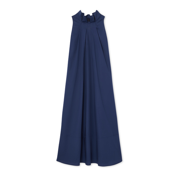 navy mid length dress