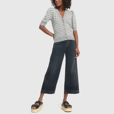 Shop Citizens Of Humanity Sacha High-rise Wide-leg Jeans In Too Late